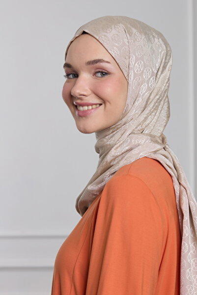SHİNE Silky Jakarlı Şal STD TAŞ