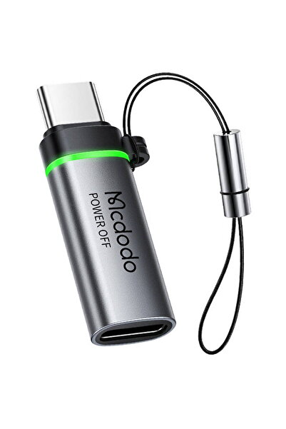 Mcdodo OT-6010, Adaptor Lightning la USB-C, Gri