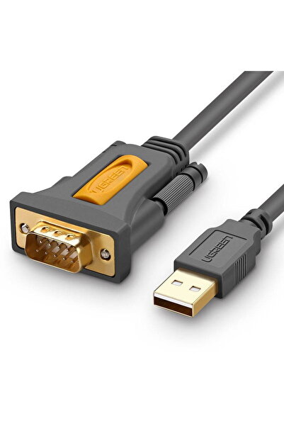 Ugreen Cablu USB la RS-232 CR104, 1.5m (negru)