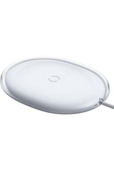 Baseus Jelly, 15W, 2A, Cablu USB-C inclus, Alb