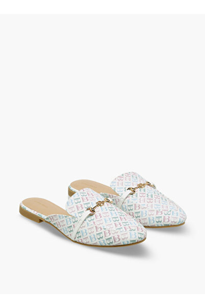Flora Bella by Shoexpress Women Monogram Print Mules