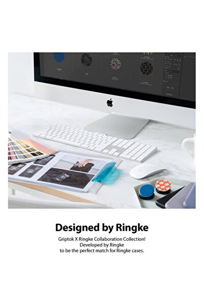 Ringke Universal Griptok Smartphone Stand Holder Blue