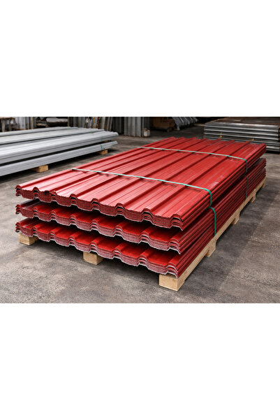 LİNKA İNŞAAT Galvanizli Trapez Çatı Kaplama Sacı – 2 Metre (3 Adet-Su Geçirme...