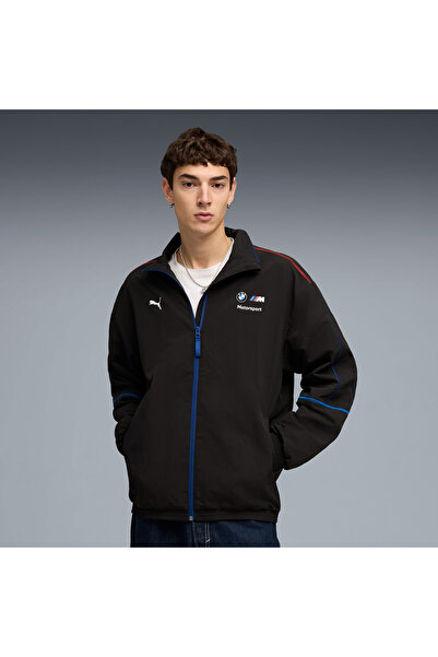 Puma BMW MMS Sprtswr MT7 Trck Jkt 634875 Erkek Eşofman Üstü SİYAH