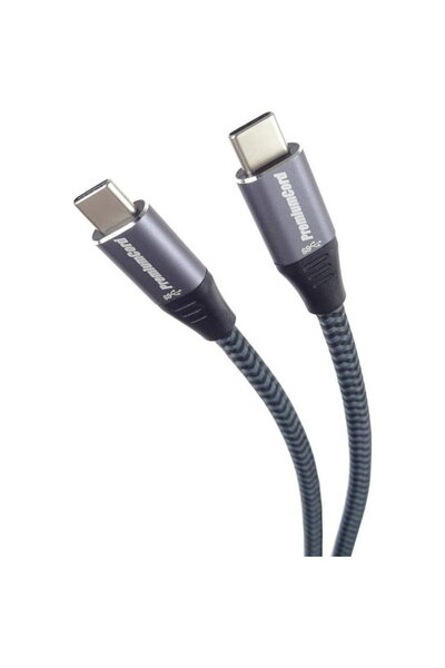 PremiumCord USB USB-C - USB-C 1 m Black