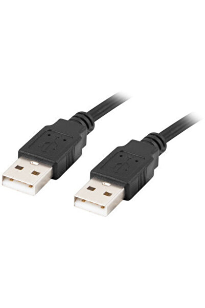 Lanberg Cablu USB CA-USBA-20CU-0005-BK 0,5 m 2.0 USB A Negru