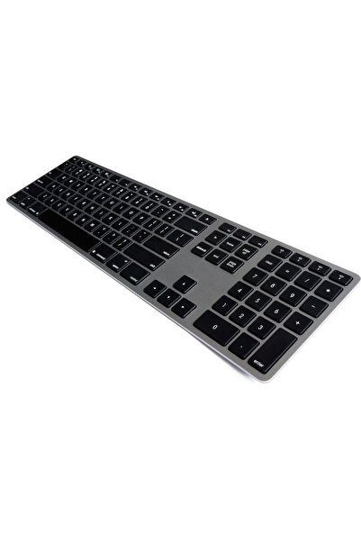 Matias Keyboard aluminum Mac backlight RGB Space Gray