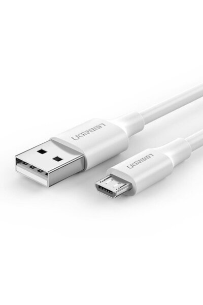 Ugreen Cablu micro USB QC 3.0 2.4A 1.5m (Alb)