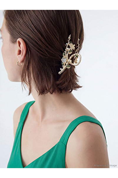 LC Waikiki Çelebi Store'dan Kaliteli Parçalar Çiçek Figürlü Kadın Mandal Toka