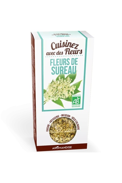 Aromandise Organic culinary elderflower flowers, 30g,