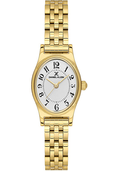 Daniel Klein Kadın Kol Saati Tam Çelik Kasa Kordon 3 ATM Su Geçirmez Şık Tasarım