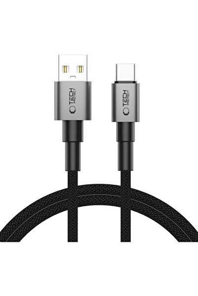 Tech-Protect Cablu UltraBoost DNA Type-C 15W/3A 100cm Gri Fer