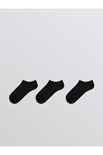 LC Waikiki RMZ GİYİM FARKIYA Ciorapi plate pentru femei, pachet de 3