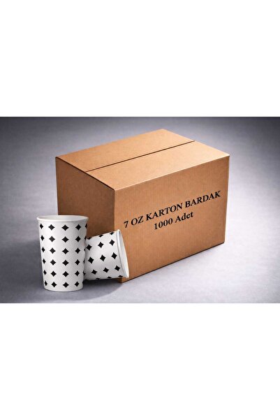 Enzi 7 OZ KARTON BARDAK 1000 li paket