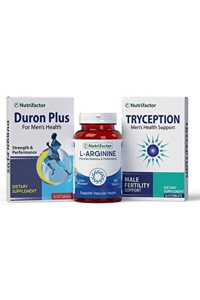 NUTRIFACTOR مجموعة صحة الرجال (3 منتجات للرجل)