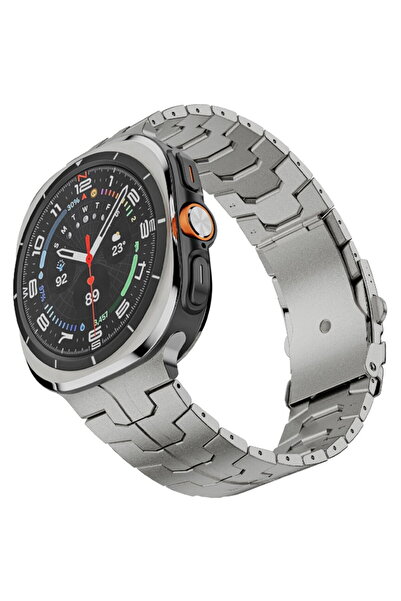 Techsuit Strap for Samsung Galaxy Watch Ultra 47mm - Watchband (W063) - Titanium