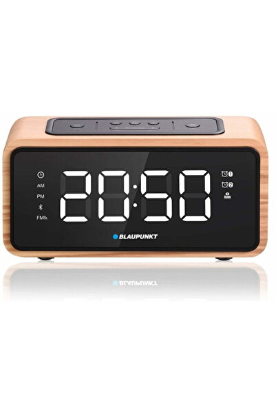 Blaupunkt CR65BT cu alarma si Bluetooth negru-maro
