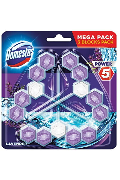 Domestos Power 5 Disinfecting cleaner Solid Lavender