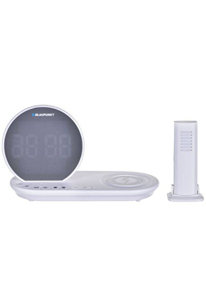 Blaupunkt FM PLL Radio cu cea alarma USB CR85WH Wireless Alb