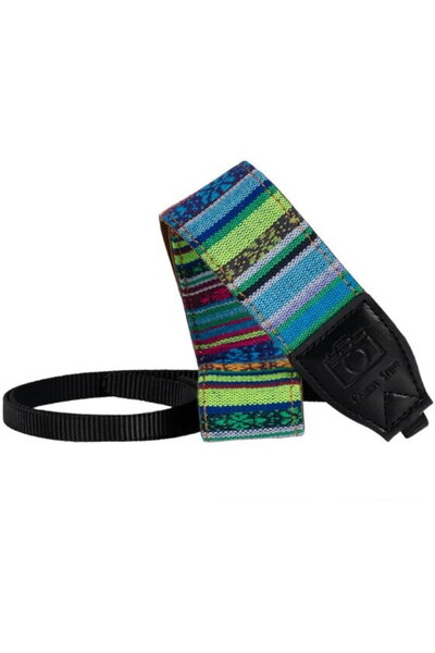 Generic Curea de umar textila cu model colorat pentru aparate foto - 1326