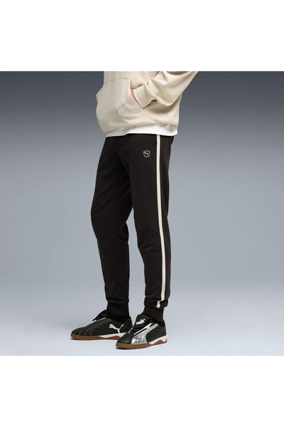 Puma Essential Elevated Men's Black Sweatpants (695697-01)