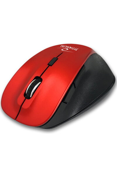Titanum TM122R Bluetooth, 1600 DPI, Rosu