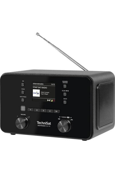 TECHNİSAT 0000/3995, DAB+. Bluetooth, Negru