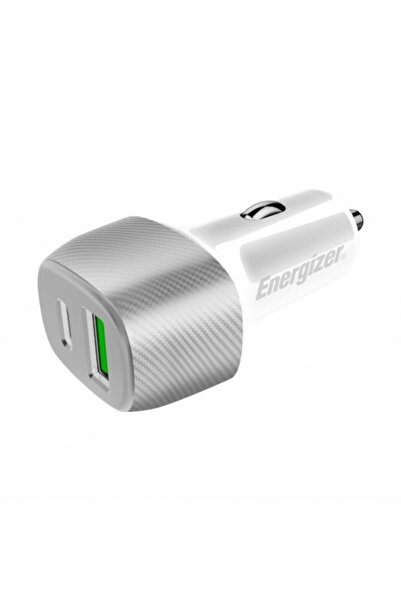Energizer PD QC3.0 1xUSB-A + 1xUSB-C 38W Alb