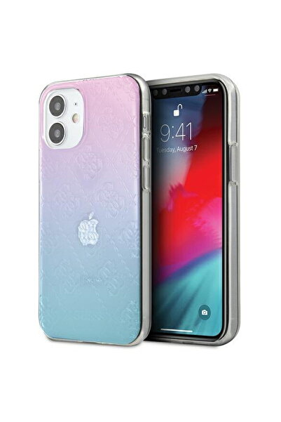 Guess Carcasă rigidă GUHCP12S3D4GGBP pentru iPhone 12 mini 5,4" albastru-roz/...