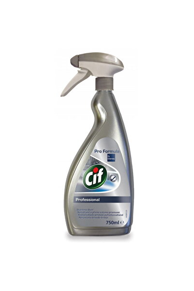 Cif Professional Stainless Steel, with sprayer, for cleaning stainless steel ...