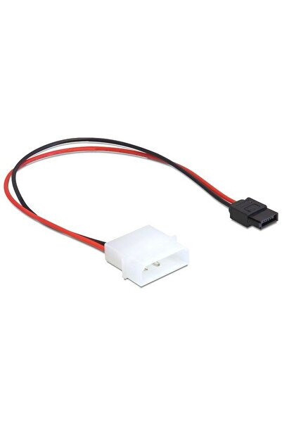 DELOCK cablu alimentare IDE (Molex) > alimentare SATA cu 6 pini, 24cm