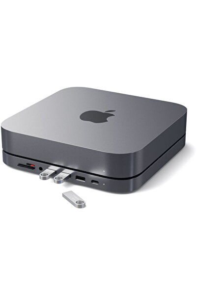 Satechi TYPE-C ALUMINUM STAND & HUB FOR MAC MINI