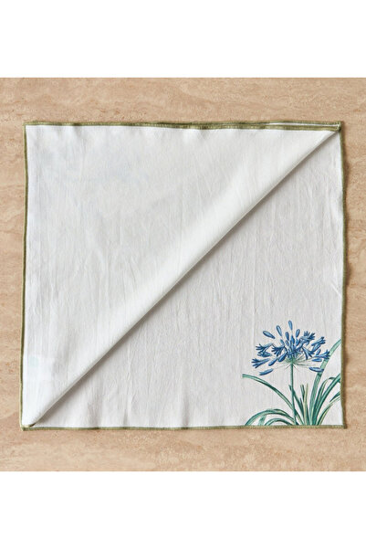 Dahlia Botanical Leaves 4-Piece Napkin Set - 45 x 45 cm