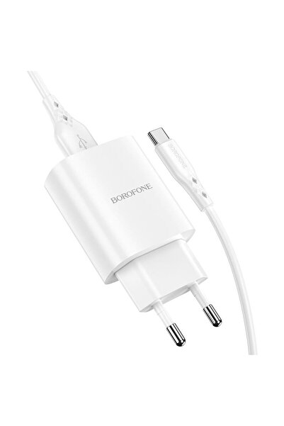 Borofone BN1 USB Tip-C BN1 Inovator, 2.1A, 1 x USB 10W, Alb