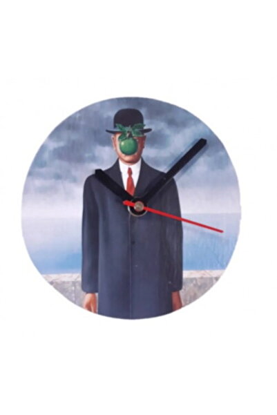 Generic Ceas de perete fara rama SHERLOCK HOLMES - APPLE, diametru 12,5 cm x ...