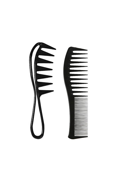 Choice مجموعة من قطعتين من أمشاط تجعيد الشعر ذات الأسنان العريضة (2/3/4 قطع) ...