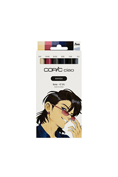 Copic Ciao Manga Set Sota 6 Li
