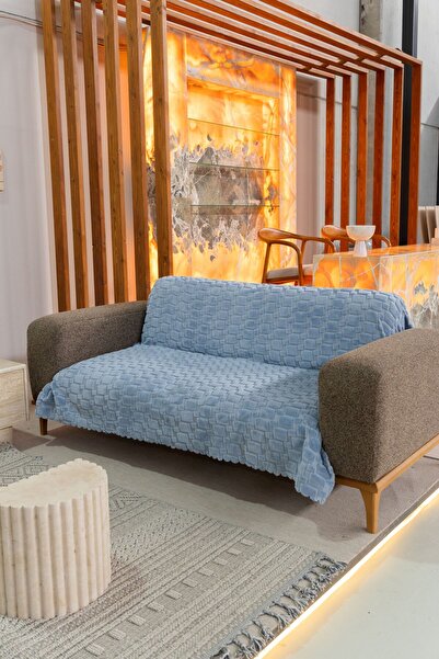 BELLA BOHEMS Soft Welsoft 3-Seater Sofa Cover - Non-Slip Washable Sofa Cover