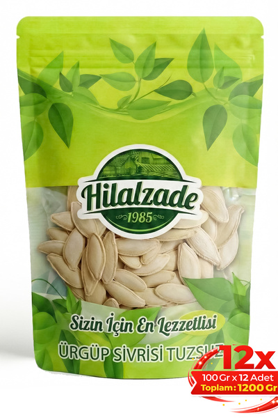 Hilalzade Kabak Çekirdeği Ürgüp Sivrisi Taze Sütlü Kavrulmuş Tuzsuz 100 Gr x ...
