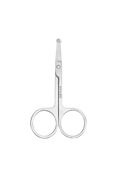 Choice مقص صغير محمول لتشذيب شعر الأنف والحواجب والرموش، مصنوع من الفولاذ الم...