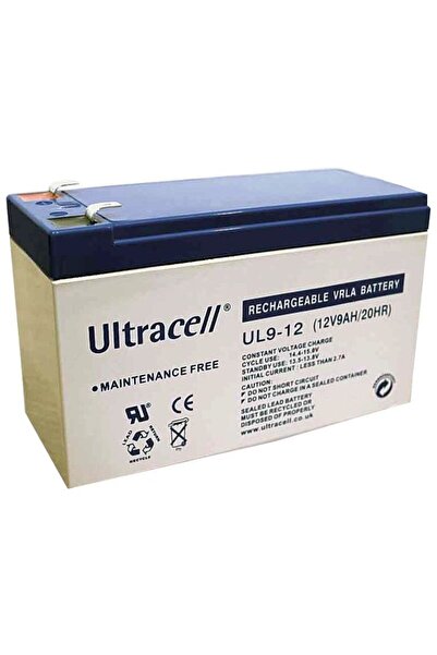 Ultracell VRLA battery 12V, 9Ah