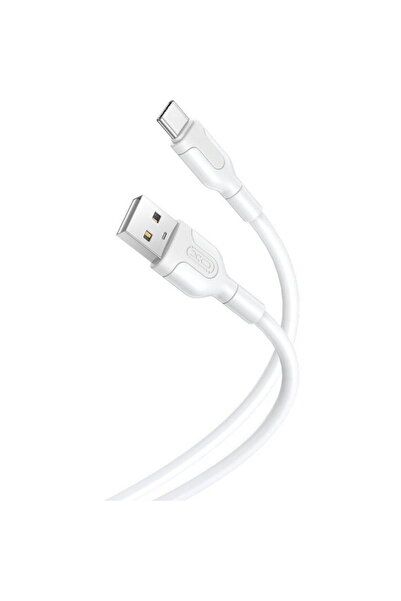 Xo Cable USB to USB-C NB212 2.1A 1m (white)