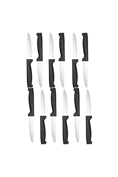 Generic High-quality, rust-resistant stainless steel knife set - 12 pieces