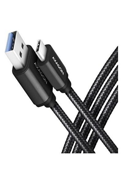 Axagon BUCM3-AM20AB SPEED, USB-A / USB-C, QC3.0, 3A,200cm, negru