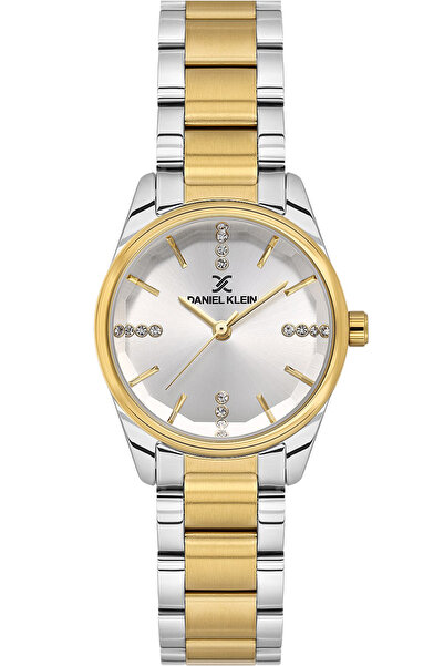 Daniel Klein Kadın Kol Saati Tam Çelik Kasa Kordon 3 ATM Su Geçirmez Şık Tasarım