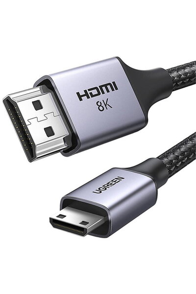 Ugreen Mini HDMI Cable 4K60Hz 2m 8k(black) HD163 15515