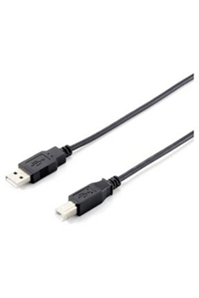 EQUIP Cablu USB 2.0 AM-BM 1.8m negru ecranat dublu