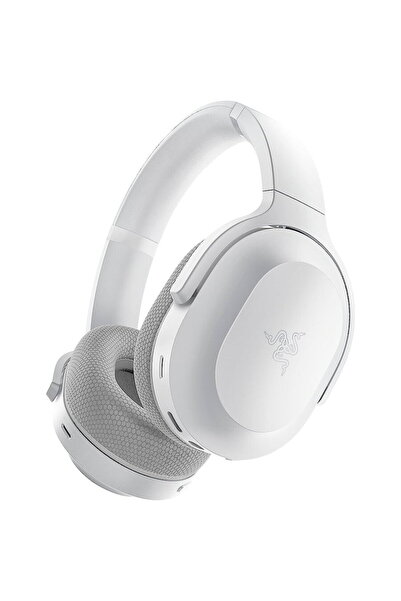RAZER Barracuda Gaming Headset, Wireless, Mercury White, Volume up and down, ...
