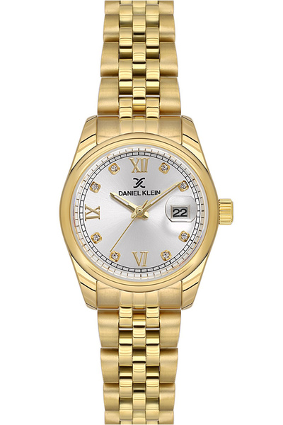 Daniel Klein Kadın Kol Saati Tam Çelik Kasa Kordon 3 ATM Su Geçirmez Şık Tasarım