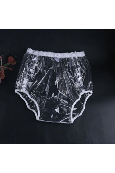 Choice5 حفاضات داخلية شفافة مقاومة للماء من مادة TPU للبالغين، مقاس XXL، مزود...